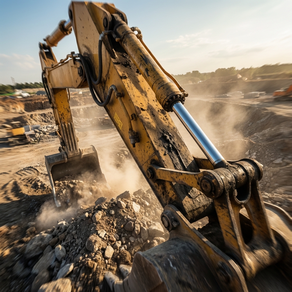 Endüstriyel Hidrolik Silindir Uygulaması