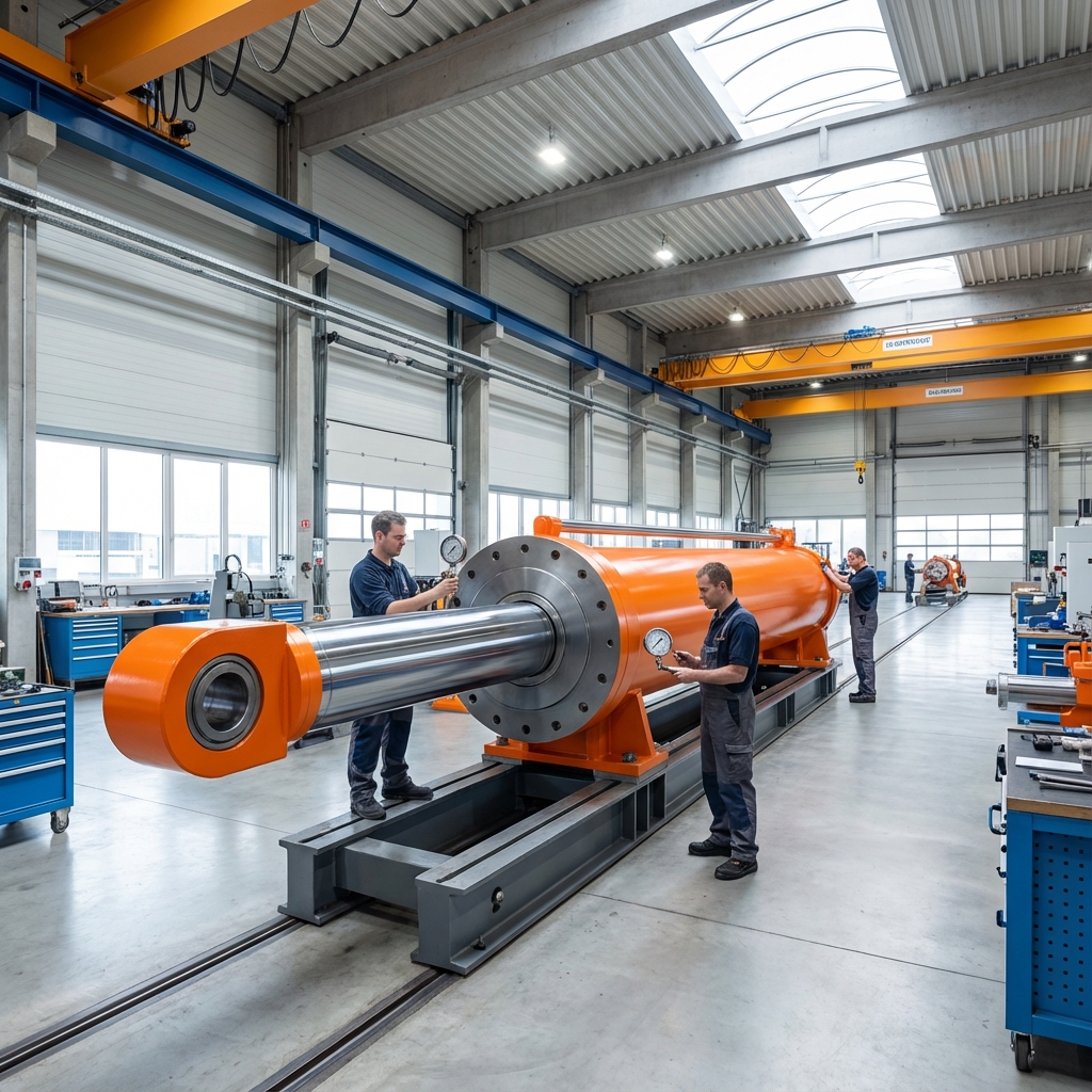 Industrial Hydraulic Cylinder Application