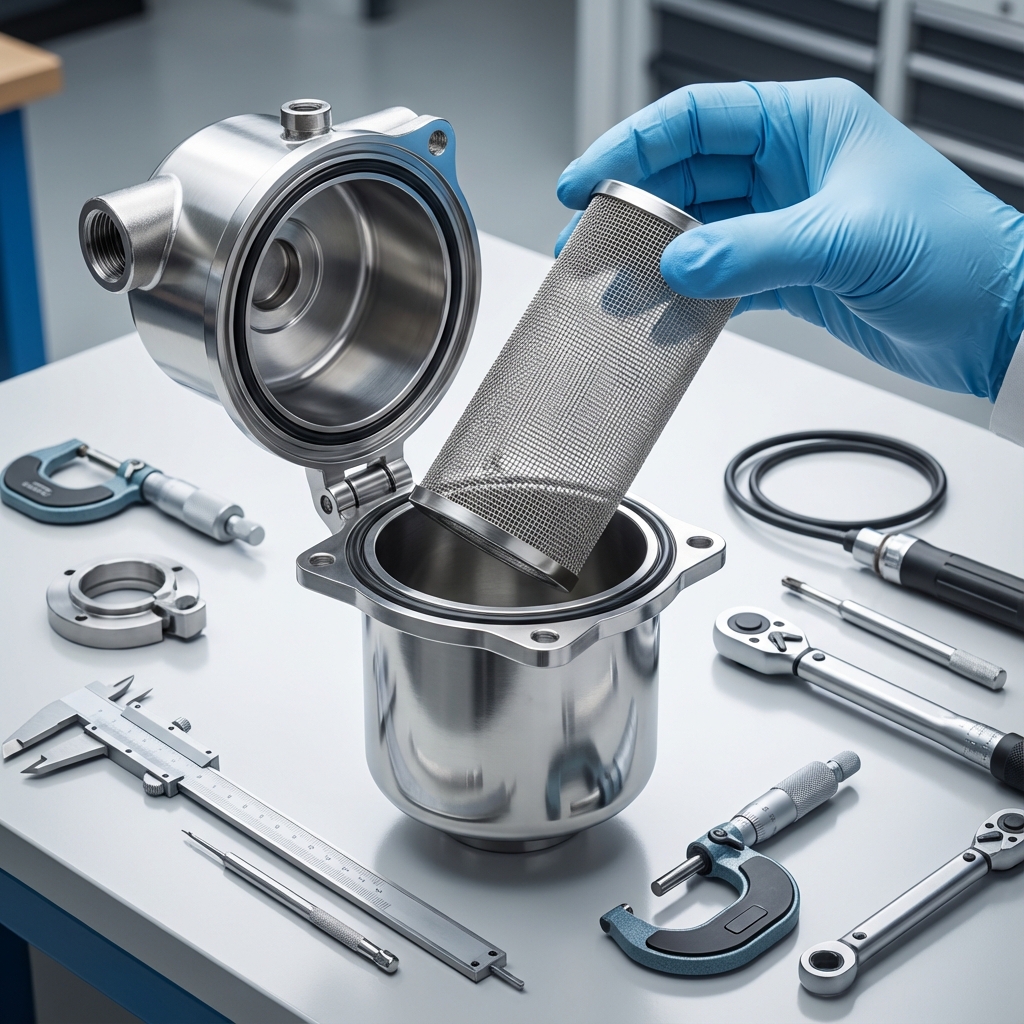 Hydraulic Filter Maintenance