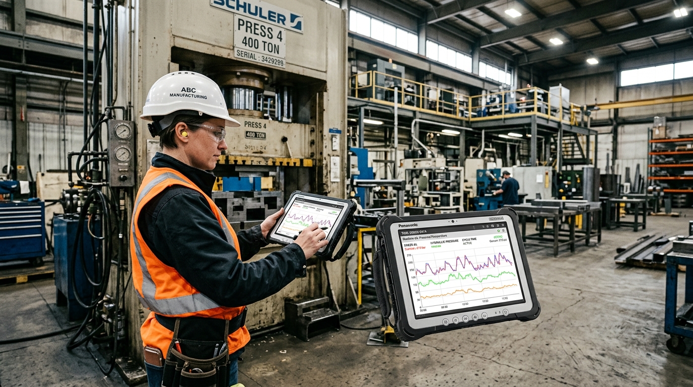 Predictive Maintenance Control Room Dashboard
