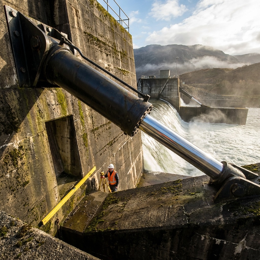 Hydroelectric Plant Gate Cylinder